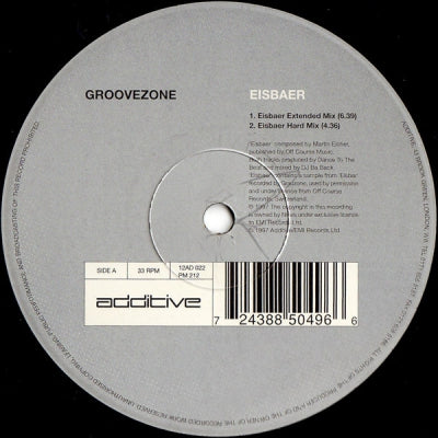 GROOVEZONE - Eisbaer