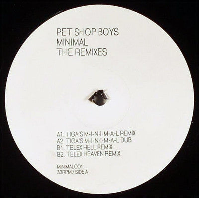 PET SHOP BOYS - Minimal