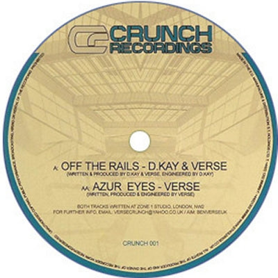 D-KAY & MC VERSE - Off The Rails / Azur Eyes
