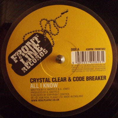 CRYSTAL CLEAR & CODE BREAKER / XAMPLE - All I Know / Brother