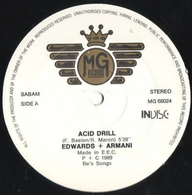 EDWARDS + ARMANI - Acid Drill/My Body Box