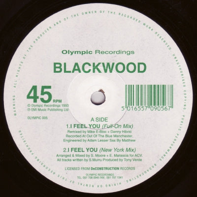 BLACKWOOD - I Feel You