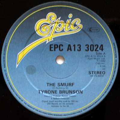 TYRONE BRUNSON - The Smurf / I Need Love