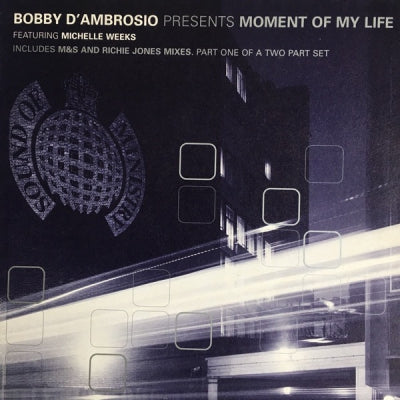 BOBBY D'AMBROSIO FEAT MICHELLE WEEKS - Moment Of My LIfe