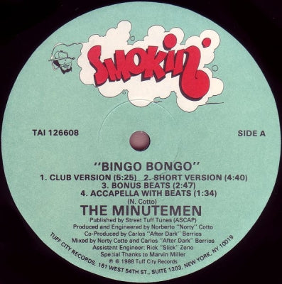 MINUTEMEN - Bingo Bongo