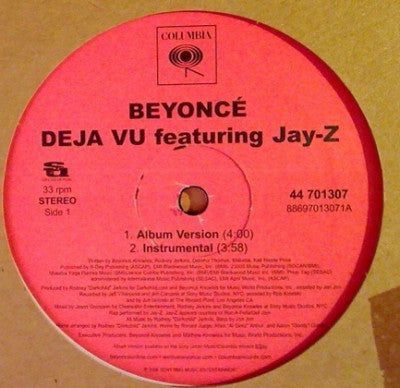BEYONCE FEAT JAY Z - Deja Vu