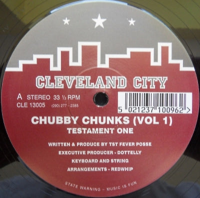 CHUBBY CHUNKS - (Vol 1)Testament One / Two / Three