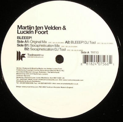 MARTIJN TEN VELDEN & LUCIEN FROOT - Bleeep!