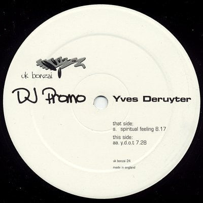 YVES DERUYTER - Spirtual Feeling / Y.D.O.T