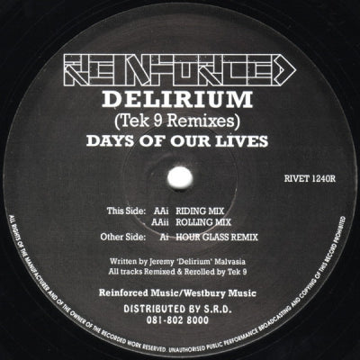 DELERIUM - Days Of Our Lives (Tek 9 Remixes)