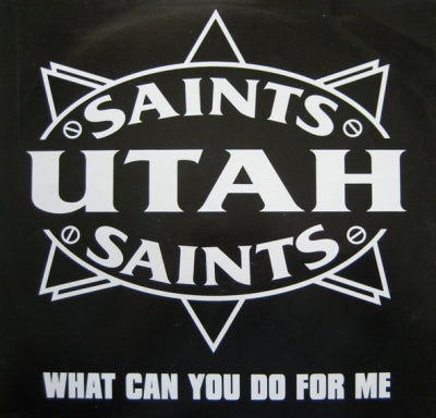 UTAH SAINTS - What Can You Do For Me / Trans-Europe Excess