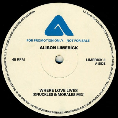 ALISON LIMERICK - Where Love Lives (Come On In)