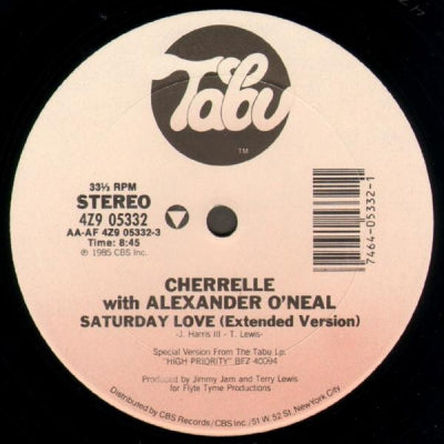 CHERRELLE WITH ALEXANDER O'NEAL - Saturday Love