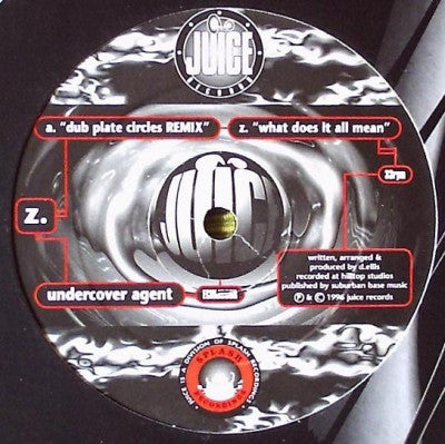 UNDERCOVER AGENT - Dub Plate Circles (Remix) / What Does It Mean