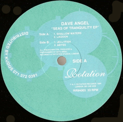 DAVE ANGEL - Seas Of Tranquility EP