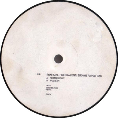 RONI SIZE & REPRAZENT - Brown Paper Bag (Remix) / Western