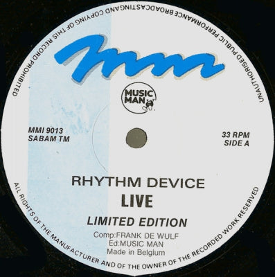 RHYTHM DEVICE - Live