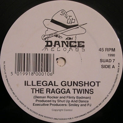 THE RAGGA TWINS - Illegal Gunshot / Spliffhead