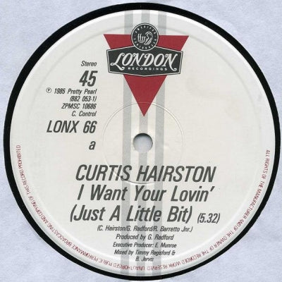 CURTIS HAIRSTON - I Want Your Lovin (Just A Little Bit)
