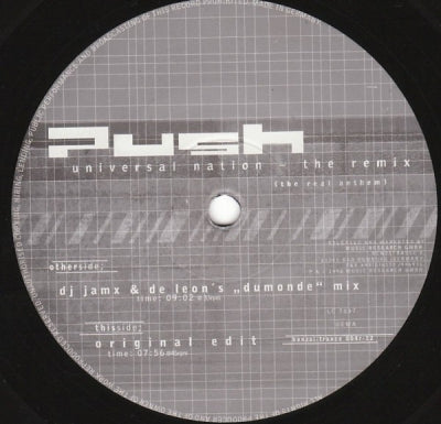 PUSH - Universal Nation (The Remix)