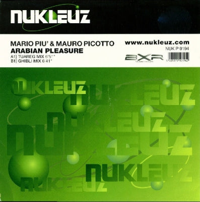 MARIO PIU' & MAURO PICOTTO - Arabian Pleasure