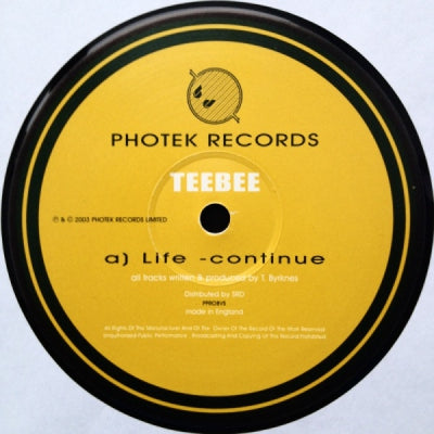 TEEBEE - Life -continue/Tech.G