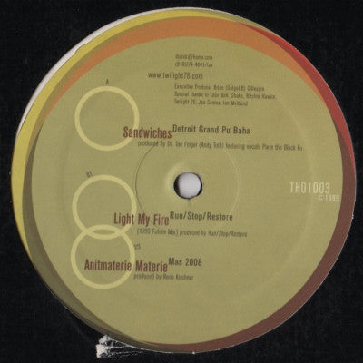 DETROIT GRAND PU BAHS / RUN\STOP\RESTORE / MAS 2008 - The Mad Circus EP (Sandwiches / Light My Fire / Anitmaterie Materie)