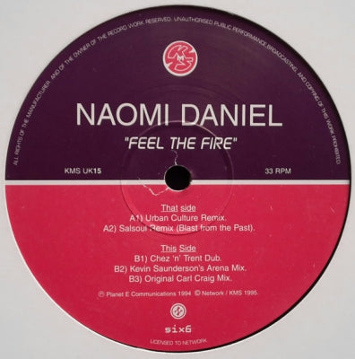 NAOMI DANIEL - Feel The Fire