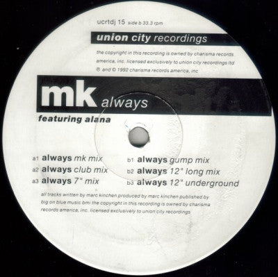 MK feat. ALANA - Always