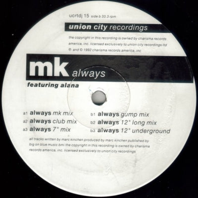 MK feat. ALANA - Always