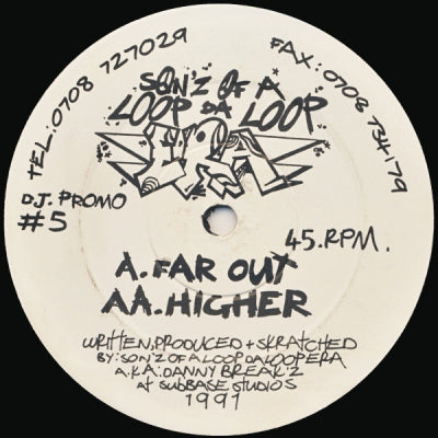 SONZ OF A LOOP DA LOOP ERA - Far Out / Higher