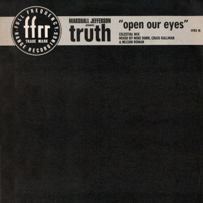 MARSHALL JEFFERSON PRESENTS TRUTH - Open Our Eyes