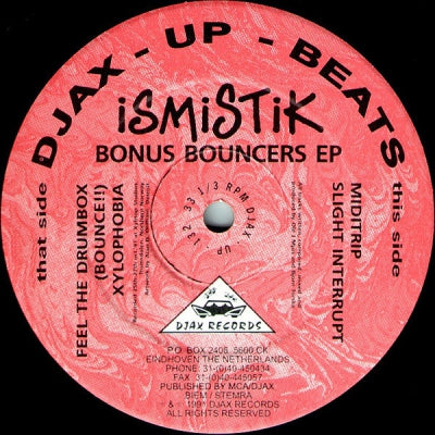 ISMISTIK - Bonus Bouncers EP