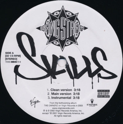 GANG STARR - Skills / Natural