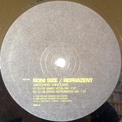 RONI SIZE & REPRAZENT - Watching Windows
