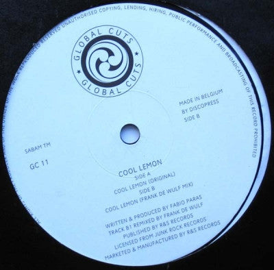 COOL LEMON (FABIO PARAS - SOUNDCLASH REPUBLIC) - Cool Lemon