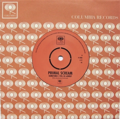PRIMAL SCREAM - Sometimes I Feel So Lonely
