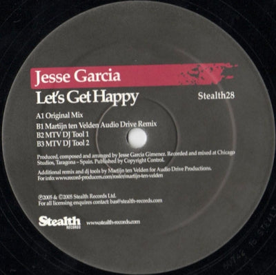 JESSE GARCIA - Let's Get Happy