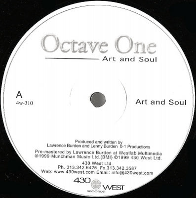 OCTAVE ONE - Art And Soul