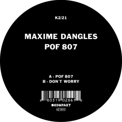MAXIME DANGLES - Pof 807
