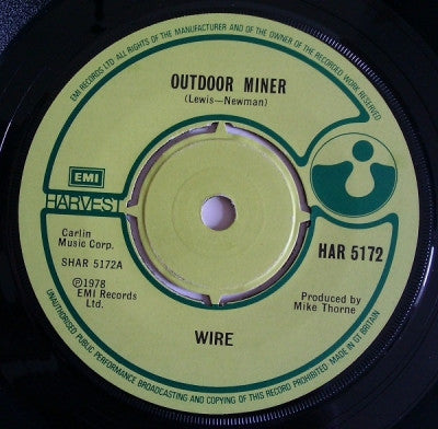 WIRE - Outdoor Miner / Practice Makes Perfect