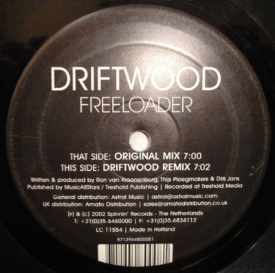 DRIFTWOOD - Freeloader