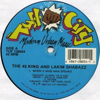 THE 45 KING AND LAKIM SHABAZZ - When A Wise Man Speaks