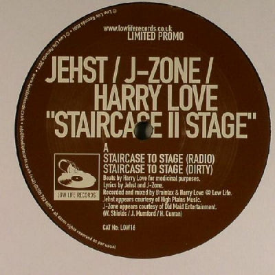 JEHST / J-ZONE / HARRY LOVE - Staircase II Stage
