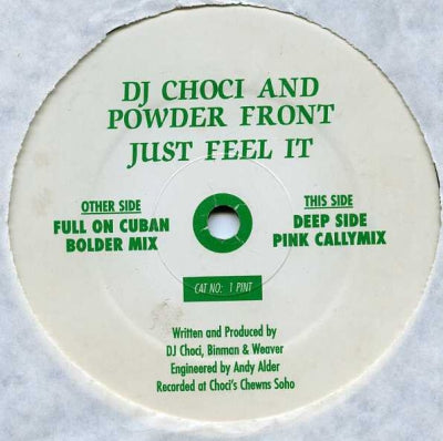 DJ CHOCI AND POWDER FRONT - Just Feel It