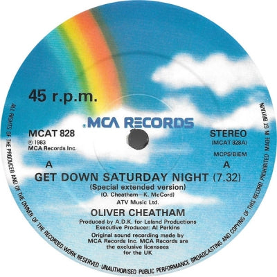 OLIVER CHEATHAM - Get Down Saturday Night