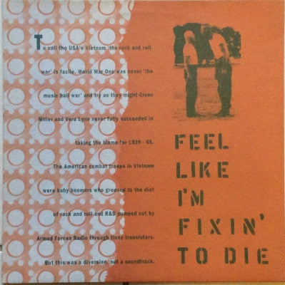 VARIOUS ARTISTS - Feel Like I'm Fixin' To Die