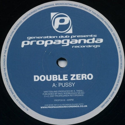 DOUBLE ZERO / MODIFIED MOTION - Pussy / Deja Vu