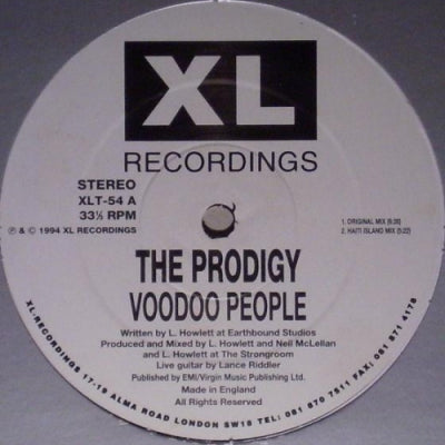 THE PRODIGY - Voodoo People / Goa