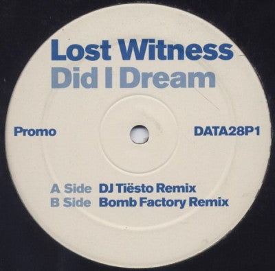 LOST WITNESS - Did I Dream (Song To The Siren)